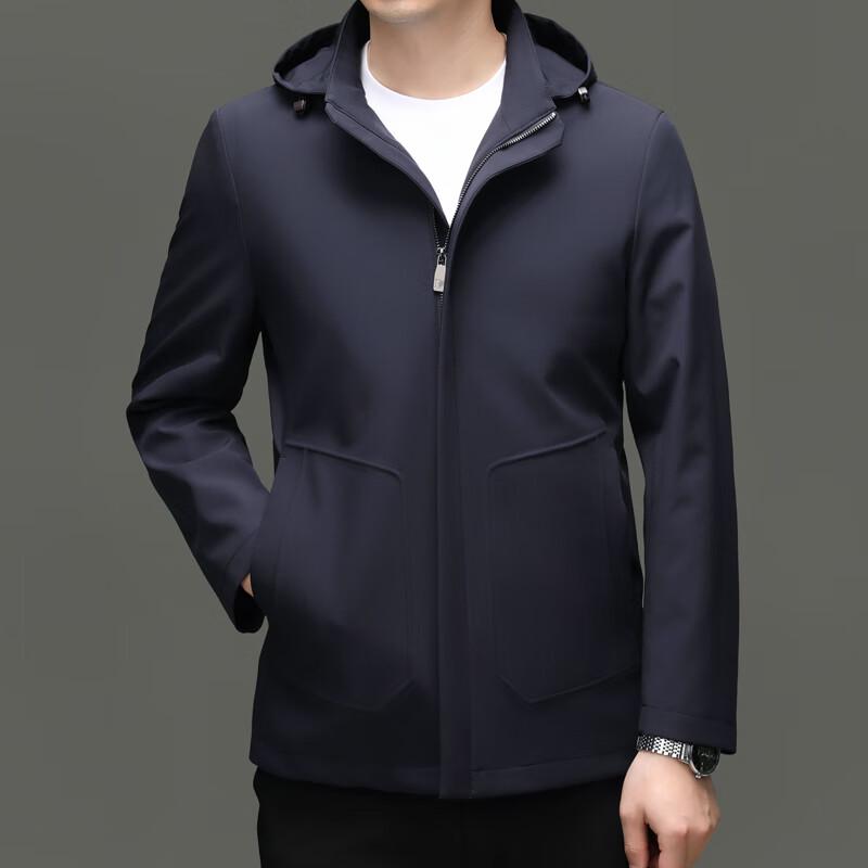 

Firstview Men s Casual Detachable Hooded Jacket 4XL