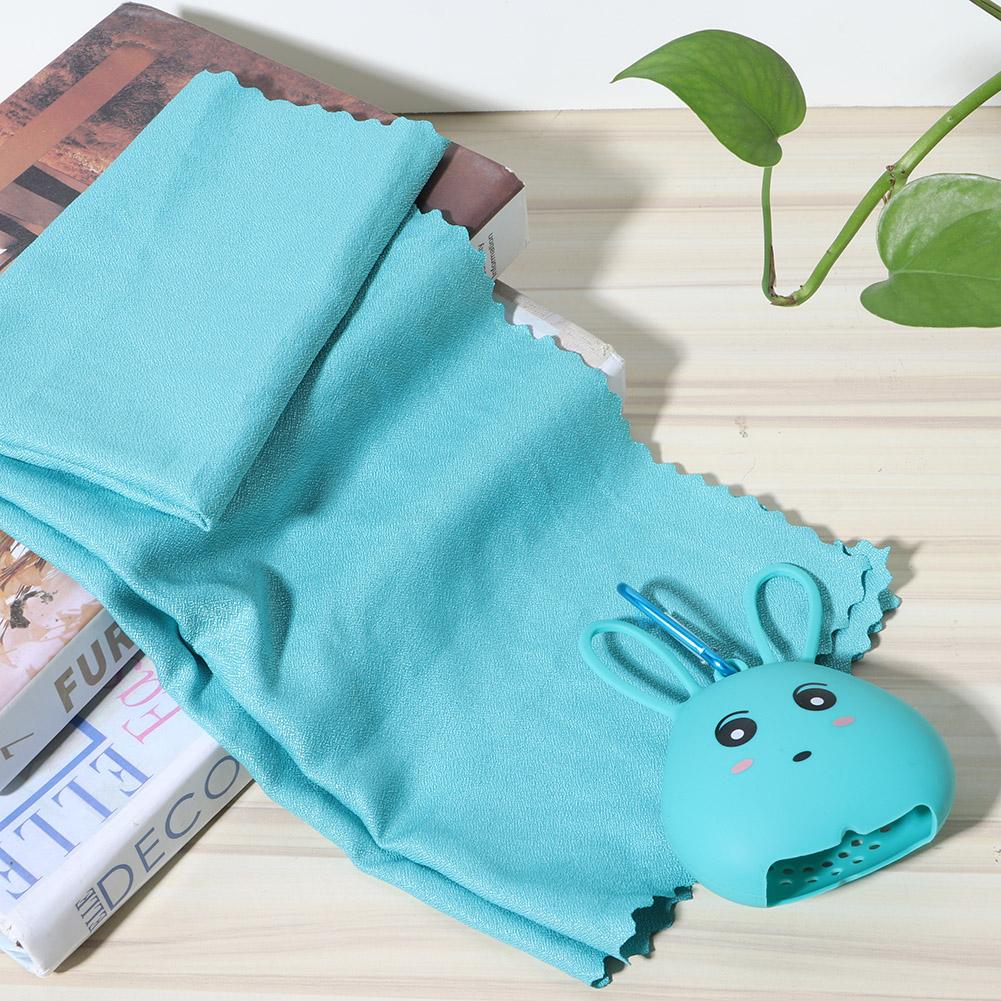 30x80cm Cute Cartoon Microfiber Portable Quick Drying Travel Camping Sports Towel for Outdoor