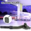 For 20L Jerry Cans Car Fuel Pouring Pipe Metal Flexible Pouring Spout Nozzle Gas Can Oil Pail Pour Outlet Nozzle Accessories