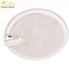 Fabia Stainless Steel Fuel Tank Cap Cover - Anti-Scratch Decorative Sticker for Cars