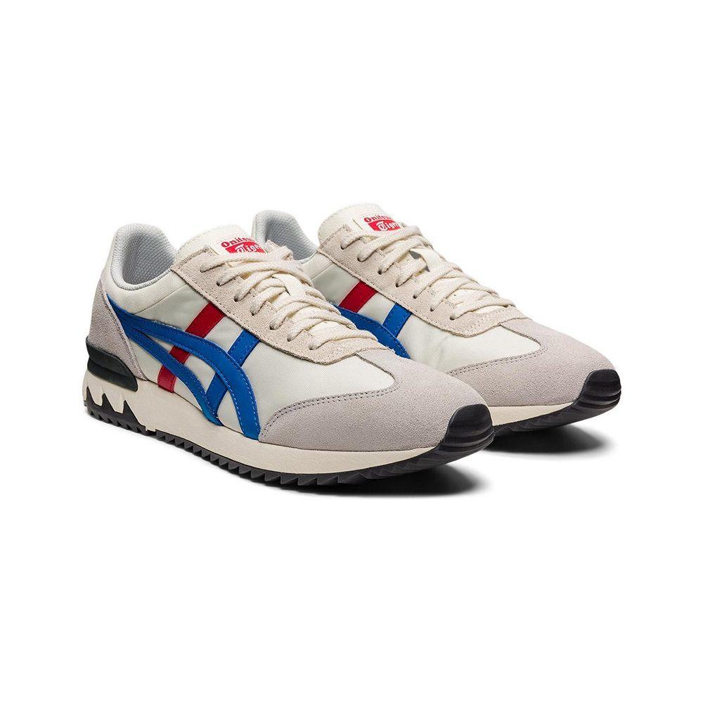 ONITSUKA TIGER California 78 EX Slip Resistant, Abrasion Resistant, Lightweight Low Top Casual Shoes Unisex Ivory Gray 1183A194-100