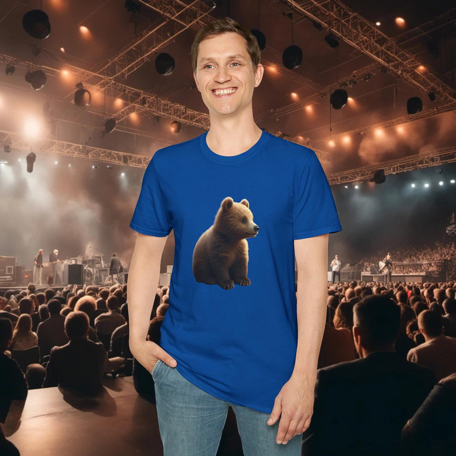 Baby Bear Unisex Softstyle T-Shirt 2XL