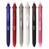 Pilot 3-color ballpoint pen Frixion Ball 3 Slim 0.5mm Soft Pink LKFBS60EF-SP