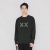 Uniqlo X Kaws Collaboration Round Neck Pullover Long Sleeve Sweatshirt Unisex sweatshirt Black 416115-09