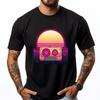 Retro 80s Art Vaporwave Aesthetic 80s Music Lover Cassette Graphic Tee Shirt Camisas De Hombre Leisure - Men's Summer Cotton ...