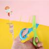 Child-Friendly Safety Scissors: Round-Headed, Spring-Loaded for Kids' Paper Crafts