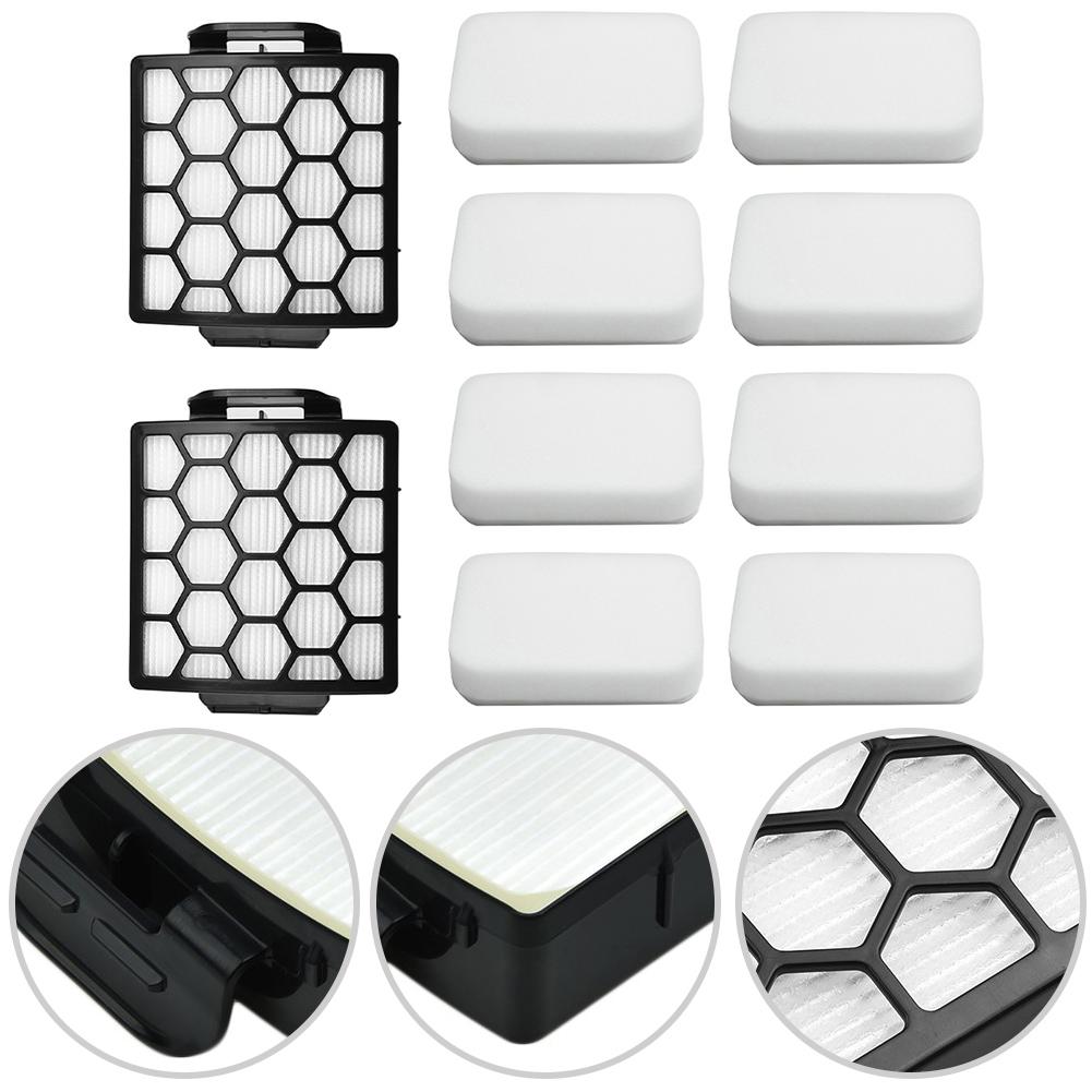 HEPA Filter Foam Filter Kit For Shark  ZU102 NV255 NV150 NV251 NV151 ZU62C Vacuum Cleaner Accessories Replacement Parts