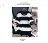 Plus Size Women's Summer Ice Silk Slimming Knit Top - Short Sleeve T-shirt