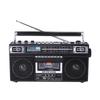Portable Three Band Old Cassette Radio Bluetooth USB Flash Drive SD Card Multifunctional Recorder 340*165*93mm