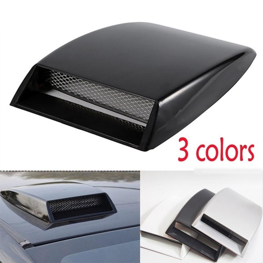Red Universal Car Sticker ABS Decorative Air Flow Intake Scoop Bonnet Vent Hood Cover Qiilu Bonnet Vent Red Universal Car Sticker ABS Decorative Air Flow Intake Scoop Bonnet Vent Hood Cover Qiilu Bonnet Vent