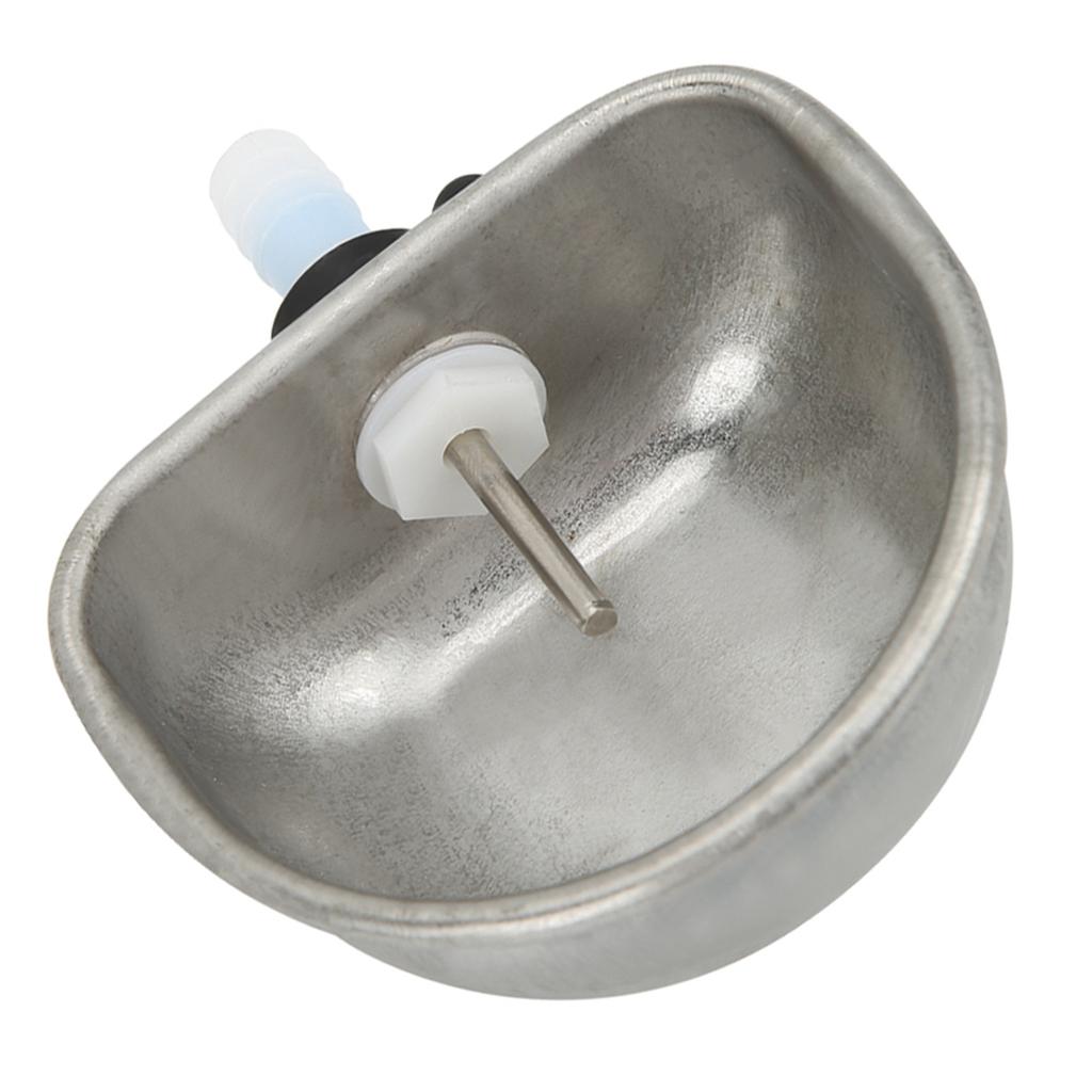 10PCS Rabbit Breeding Equipment Anti Scratch Stainless Steel Nipple Drinking Water Bowl