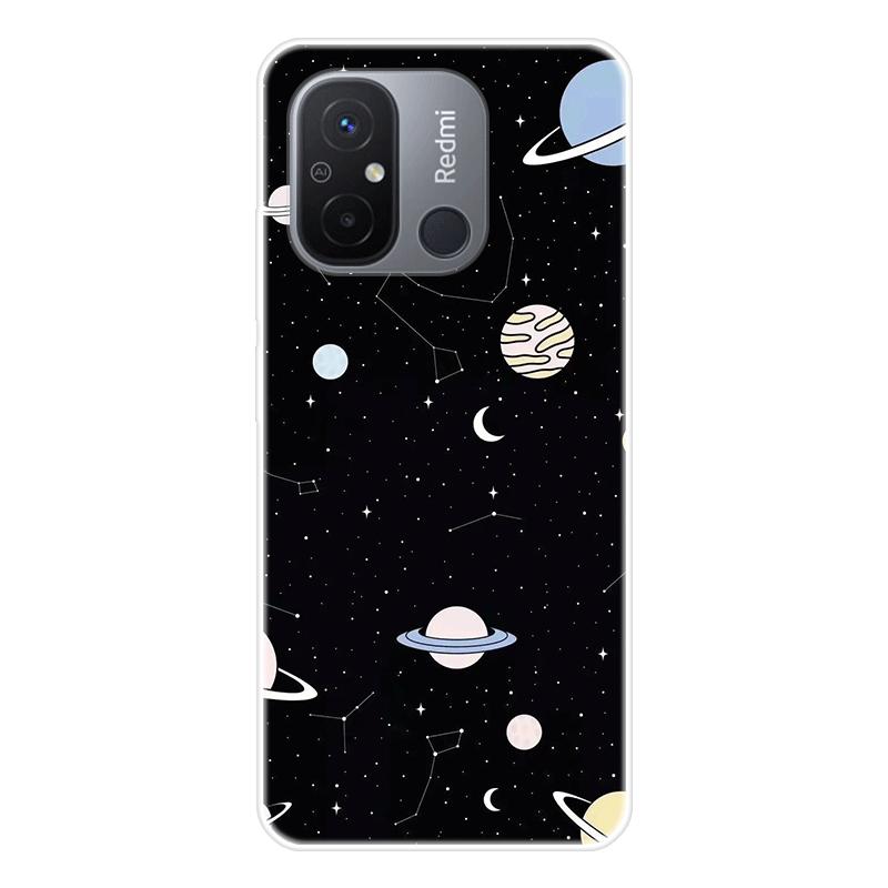 For Xiaomi Redmi 12C 12 C Redmi12C Case Soft Silicone Back Cover Cartoon Phone Case Diversification