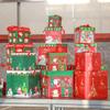 Weihnachtsgeschenkboxen Verpackung Geschenk Frohe Weihnachten Dekorative Kartons für Weihnachten Hausparty Dekor Navidad Neujahr Süßigkeitenbox Hülle