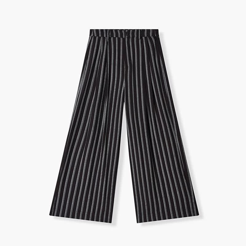 EICHITOO Women's 2026 Summer Vertical Stripe Loose Casual Pants