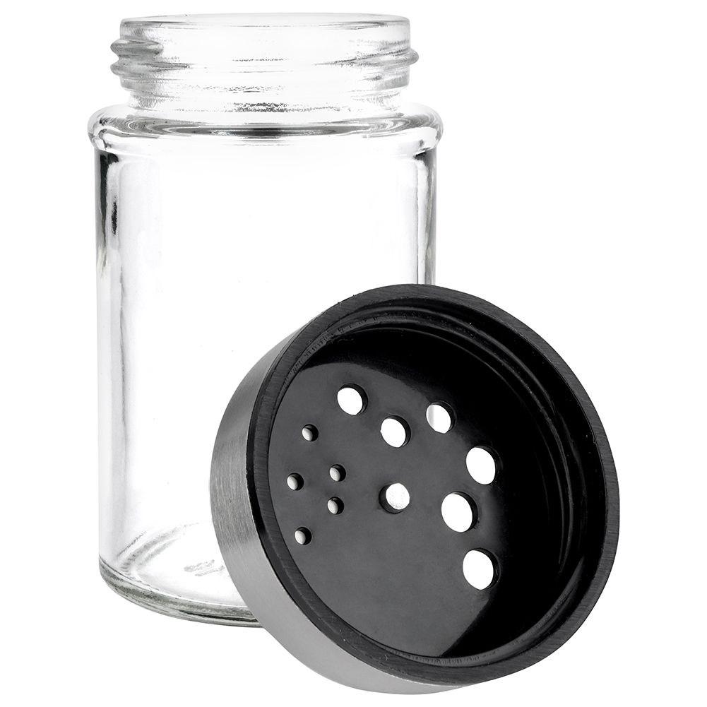 Spice Container with a Sieve for Pouring and Dispensing, Glass, 100ml, ORION 155107