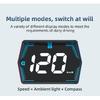New HUD G20 GPS Car Head-Up Display Digital Speedometer Universal Big Font Overspeed Alarm For All Cars Electronic Accessories