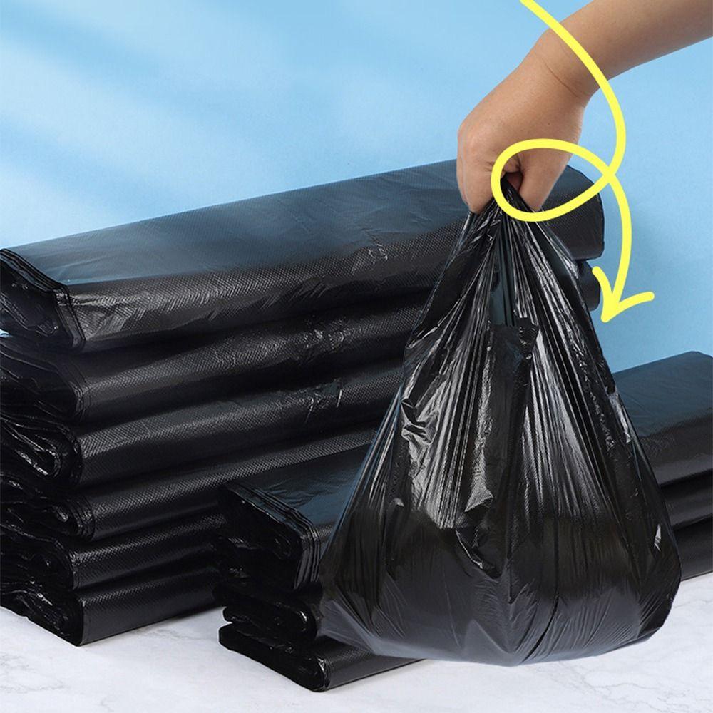 200pcs Thickened Heavy Duty Trash Bags 50*32cm Garbage Storage Bag  Cleaning Supplies