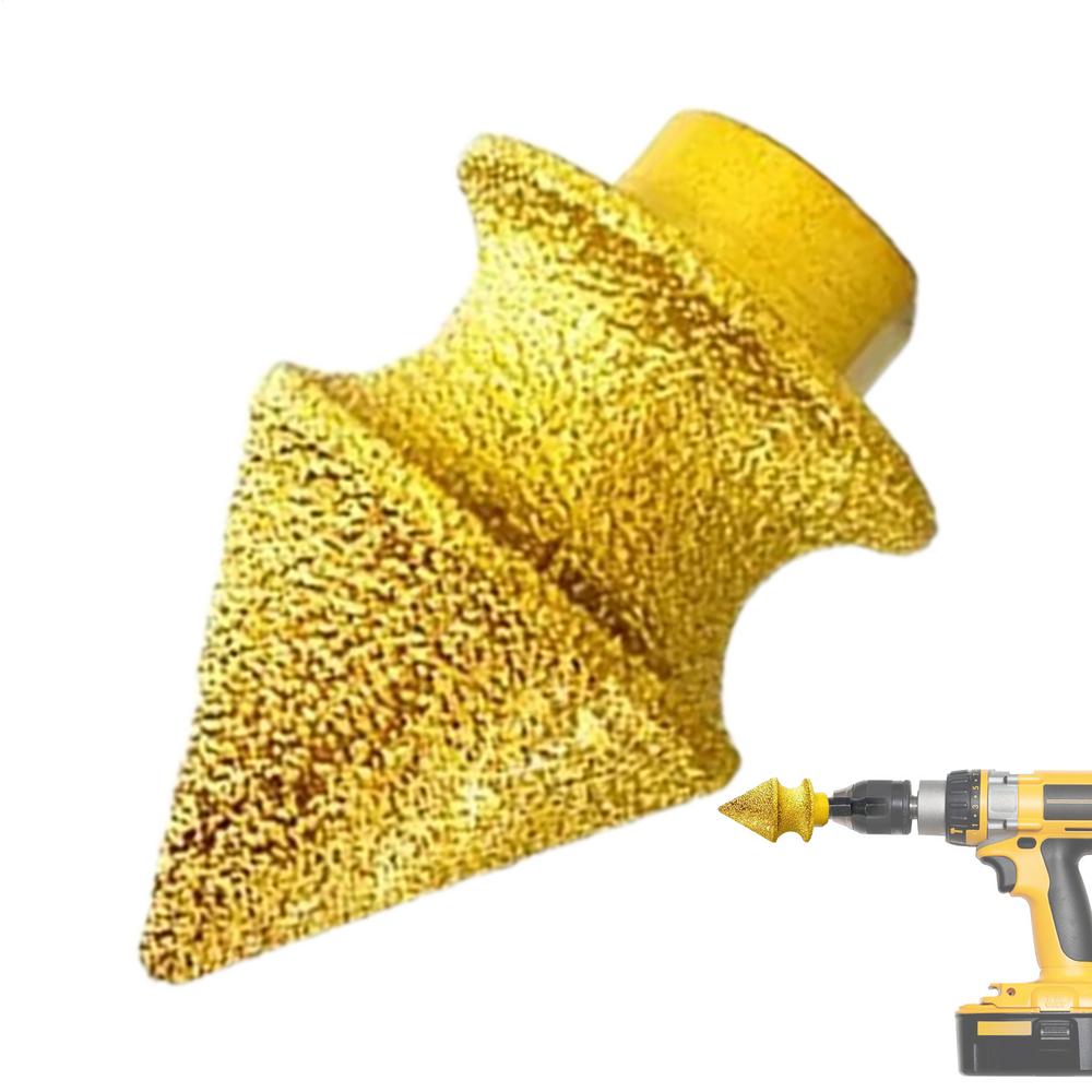Deburring Bit M10 Thread Accessories Chamfer Drill Bit For Deburring Woodworking Concrete Tile Marble Metal Grinder Repair