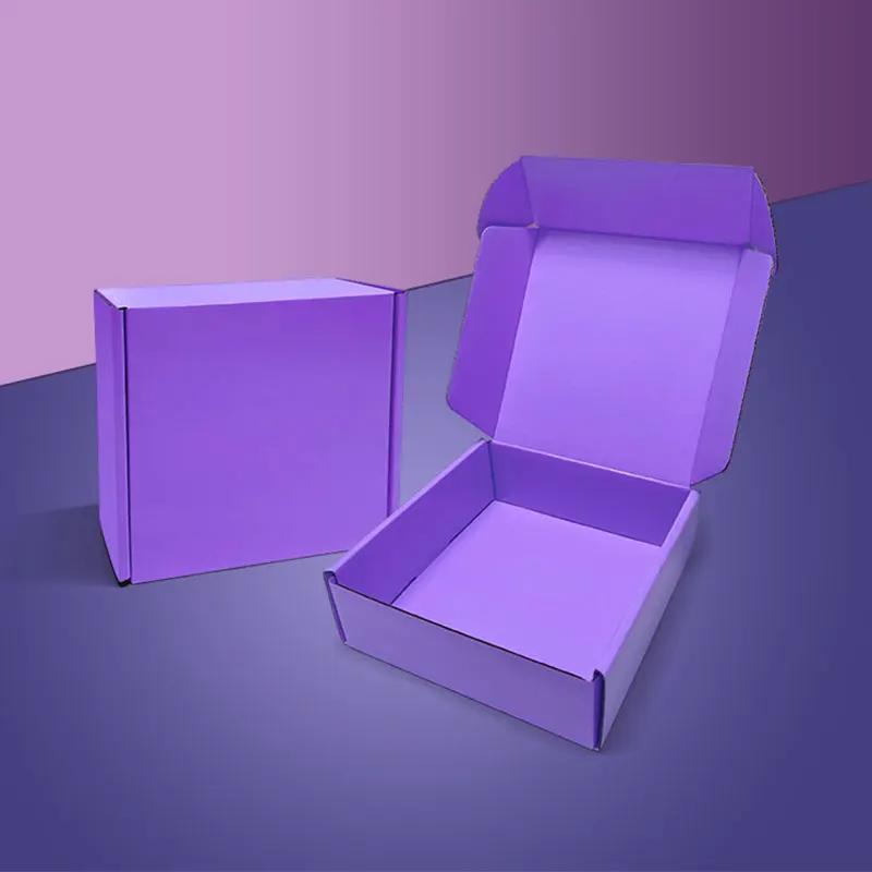 Custom Logo Extra Hard Airplane Gift Boxes – Cosmetics, Shirt, Wig Packaging & Wedding Party Folding Paper Boxes for Clothing