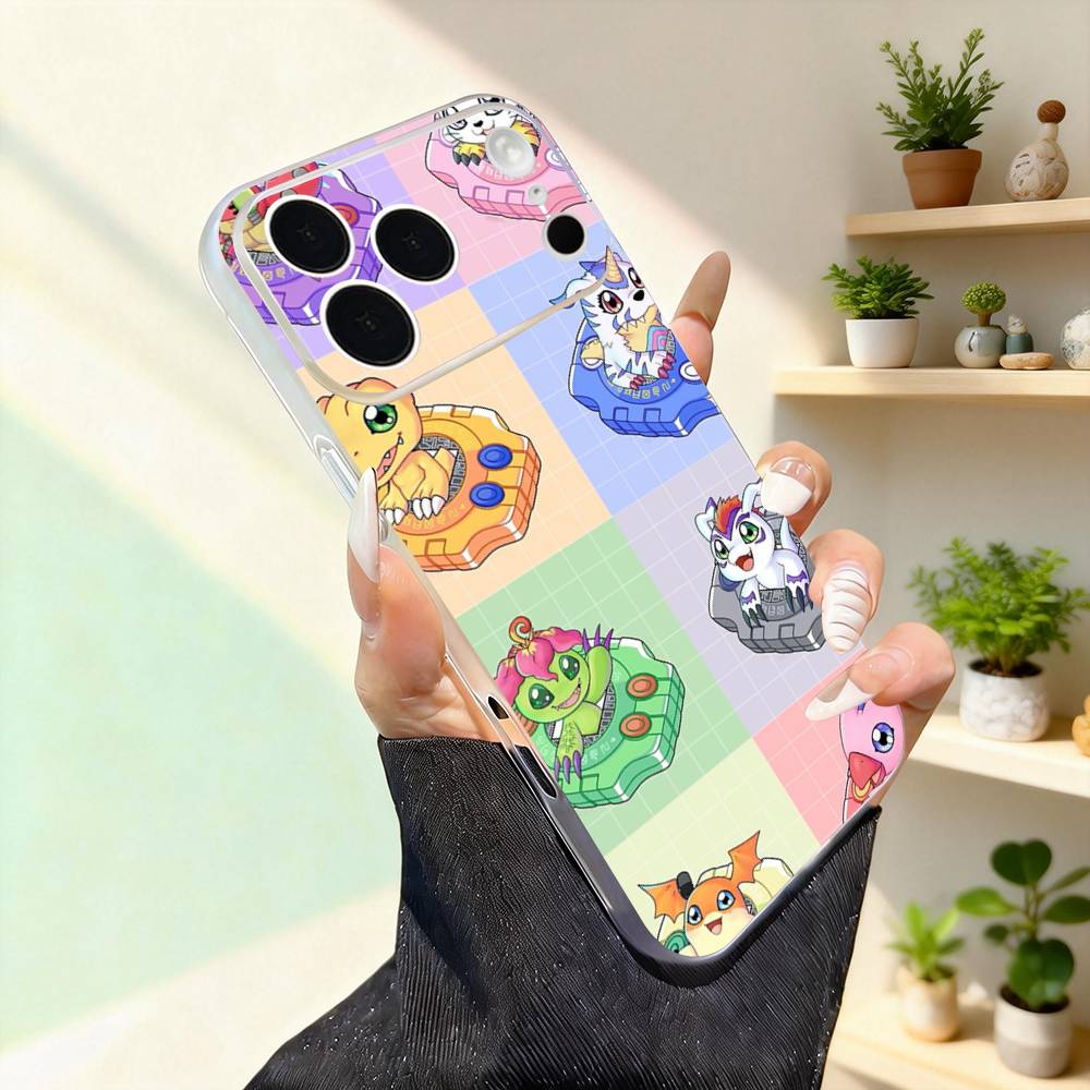 

Cartoon D-Digimon Cute For iPhone 11,12,13,14,15,16,17,Pro,Max,Plus,Mini,SE4,E Phone Case Magnetic For Magsafe Wireless iPhone11PROMAX