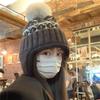 Fair Island wind wool hat women's autumn and winter retro versatile big head circumference warm knitted hat showing face small ear protection hat
