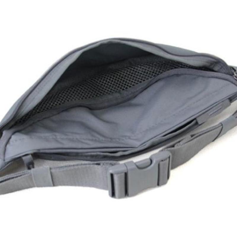 Nike Fabric Shoulder Bag, Fanny Pack Regular Unisex Gray Casual BA5750-084