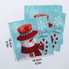 20pcs/Pac 33*33cm 2-Ply Disposable Party Napkin Christmas Pattern
