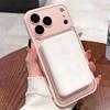 Translucent For  Magnetic Phone Case For For Iphone 17 16 1 14 13 Pro Max Plus Air Matte Camera Lens Protection Cover