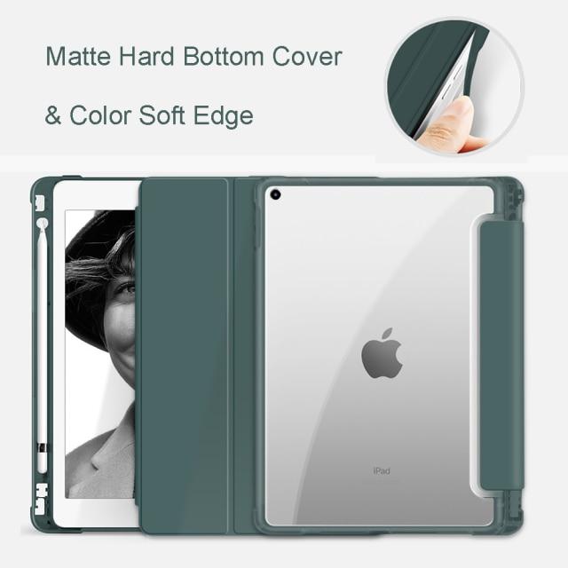 Für iPad Pro 11 Fall Funda für iPad Air 4 Fall 4th Generation Für iPad Pro 12,9 Fall Drahtlose Ladung bleistift Halter