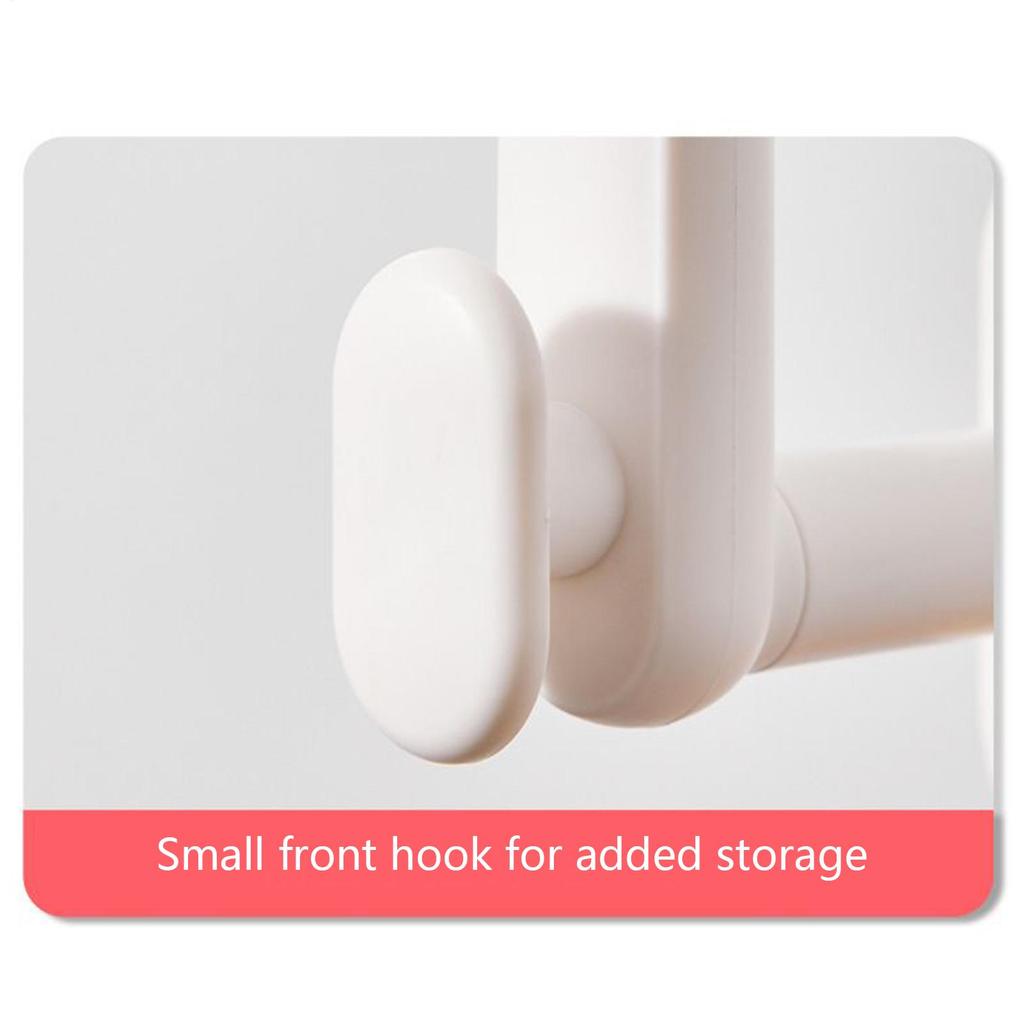 Coat Hook For Wall Telescopic Wall Coat Hook Drape Holdback Window Drape Holder Adhesive No-Drill Storage Hanger For Dorm Rental