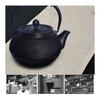 Iron kettle, ironware, Nanbu ironware, teapot, kettle, IH open flame compatible, iron bottle, iron teapot, kettle, tea strainer included, stylish,