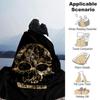 1pc walking dead skull Throw Blanket Soft Flannel, Cozy All Season Polyester Perfect for Home, Office