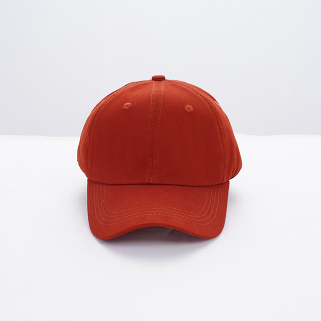 Soft Top Baseball Cap Outdoor Breathable Protective Sunshade Cap Women Can Print Hats