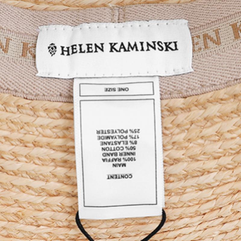 Helen Kaminski My Natural Sand Visière Casquette Chapeau50315