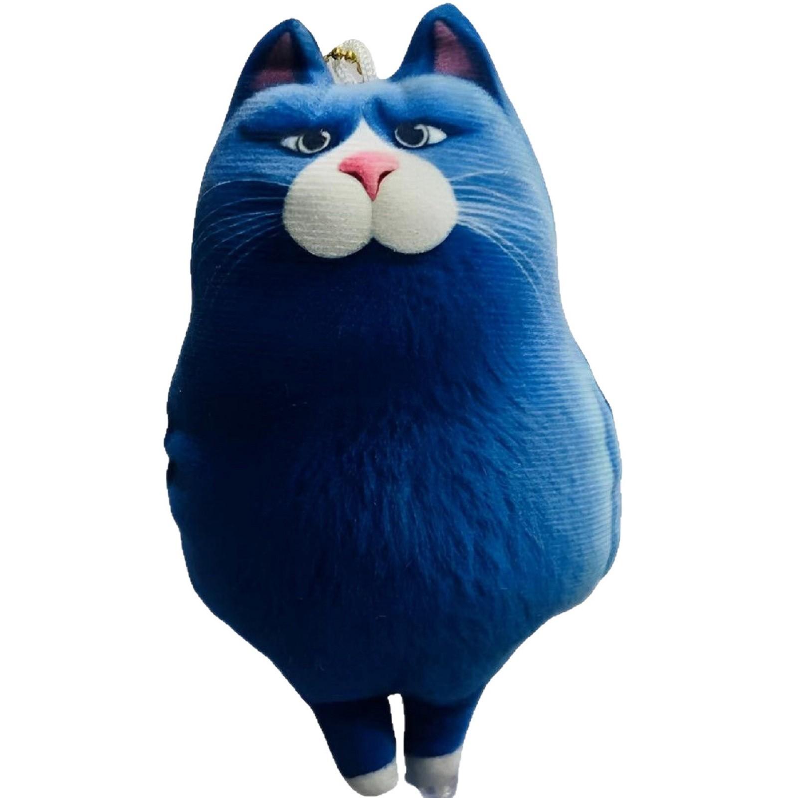 

Интересная модель кошки, абстрактная плюшевая игрушка-подвеска в виде полумесяца One Size