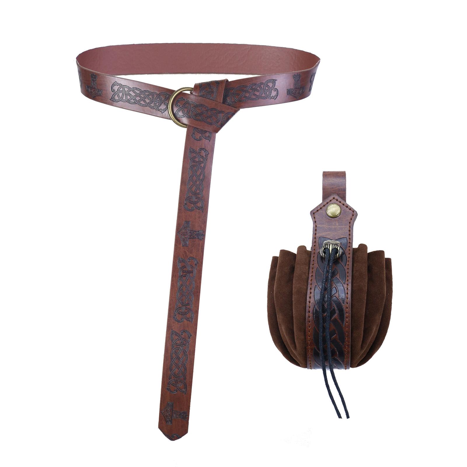 

Середньовічний наруч Хелловін Кельтський Карнавал Вінтажний Лицарський Пояс Косплей Костюм Перевдягання Реквізит