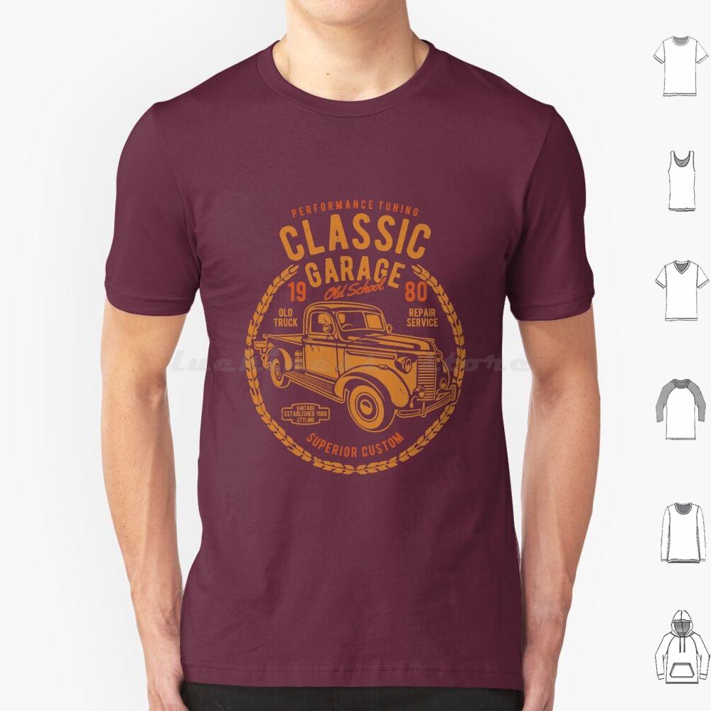 Classic Garage T Shirt Big Size 100 Cotton Classic Garage Highway Man Truck Car Rider Tv Show 1980 Usa American Geek Hero