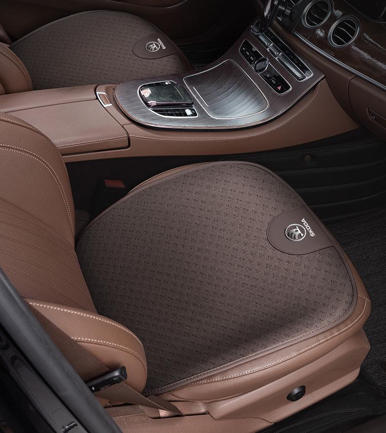 Skoda Octavia, Superb, Kamiq Car Seat and Lumbar Support Cushion for All Seasons.