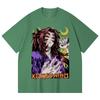 230 Gsm 100% Cotton Demon Slayer V105 Kokushibo Print Unisex Heavy Cotton T Shirt