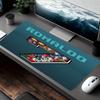 Fußballstar Print Mauspads, für Tastaturauflage Laptop PC Matte für Büro Home Office Nutzung, Schreibtischdekoration, Perfektes Geburtstagsgeschenk für Gamer