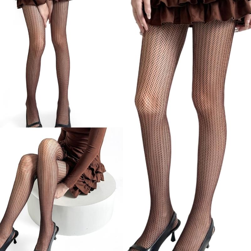 Patterned Tights Fishnet Stockings High Waist Pantyhose Stockings Leggings Mesh Tights for Women Girls Summer Leggings
