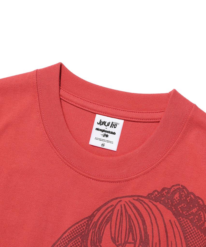 NICEGHOSTCLUB Junji Ito Maniac Tomie Mini Tee_Coral(Ng2Fmft583B)