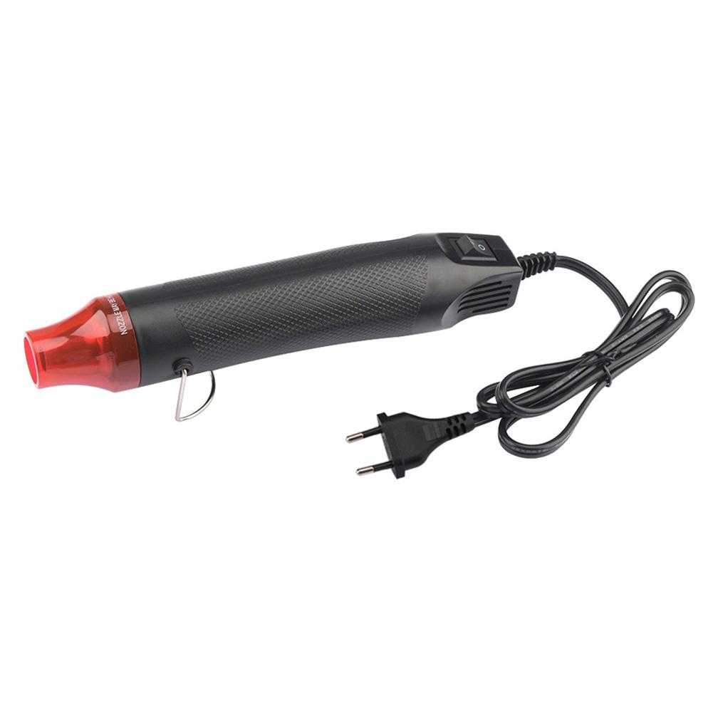 

300W Hot Air Gun 220V Soldering Temperature Blower Gun With Supporting Seat Electric Power Hot Dryer Shrink Plastic Tool чорний