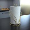 Elegant Design Paper Towel Holder Reinforced Base Toilet Tissue Holder  Kitchen Use
