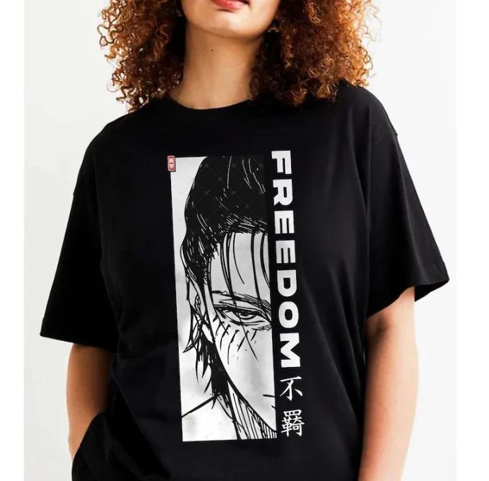 

Jeager Yeager AOT Anime T-T-Shirt S