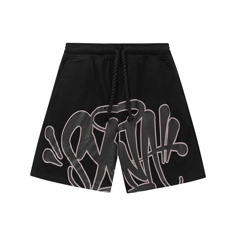 Mens Streetwear Cotton Short Sleeve Tee Shorts Set Casual Outfit Youth Fashion Tracksuit