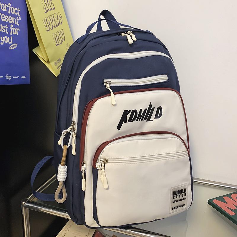 Primary School Girls College Students Junior High School Students High School Students Multi-layer Backpack Boy Backpack