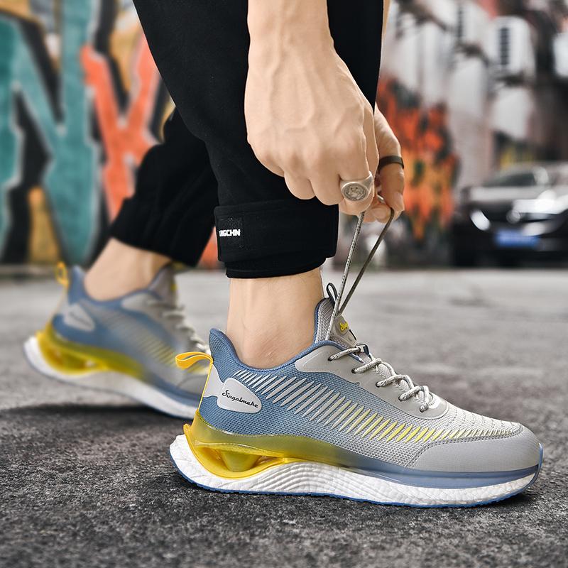 Boty pánské Tenisky Mužské ležérní Pánské Boty tenis Luxusní boty Trenér Závody Prodyšné Boty módní povaleči běhání Boty pro muže