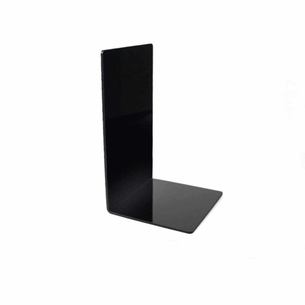 Durable Acrylic Book Display Stand Space-saving Decorative Desktop Acrylic Book Storage Rack Sturdy Stationery Acrylic Bookends