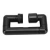 Rotating Telescopic Faucet Mechanical Swivel Arm Faucet for Kitchen Bathroom Sink Washbasin Black